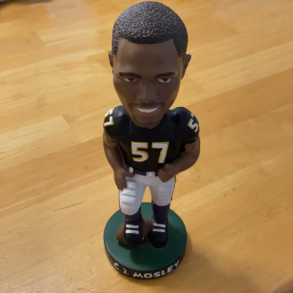 Baltimore Ravens CJ Mosley Collectible Bobblehead